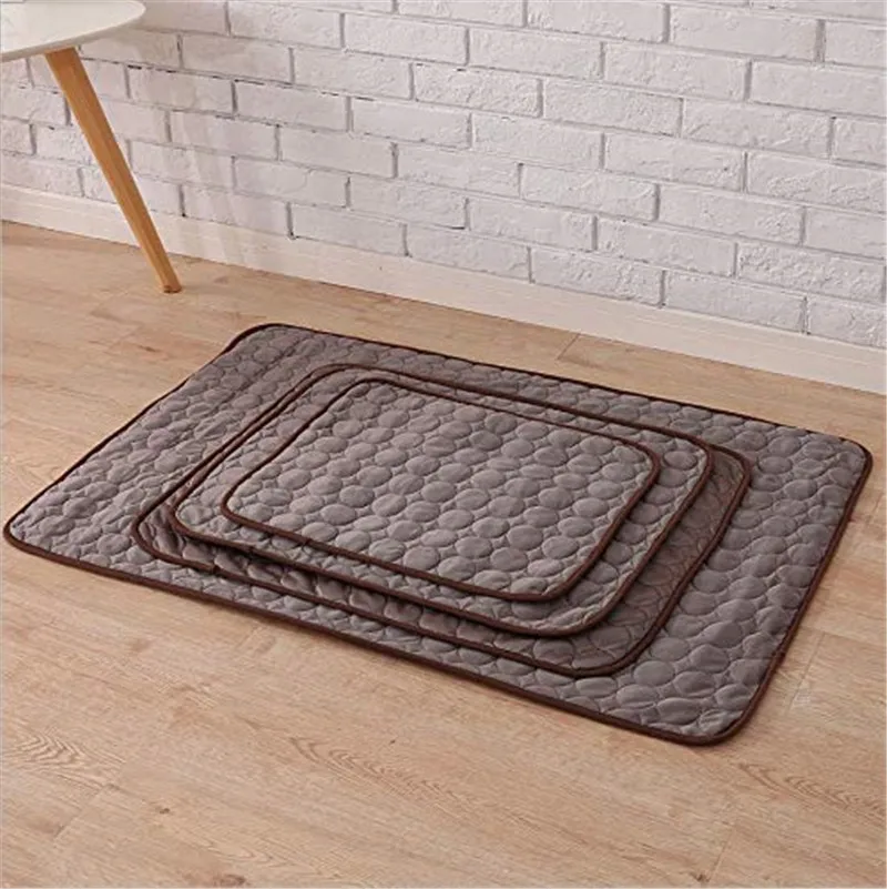 Dog Mat Cooling Summer Pad Mat For Dogs Cat Blanket Sofa Breathable Pet Dog Bed Summer Washable For Small Medium Large Dogs Car - Image 9