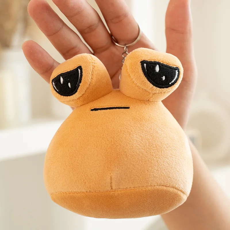 Fun Big Eyed Alien Mother With Baby Plush Doll Hot Game My Pet Alien Pou Plush Toy Event Party Props Kids Holiday Gift - Image 3