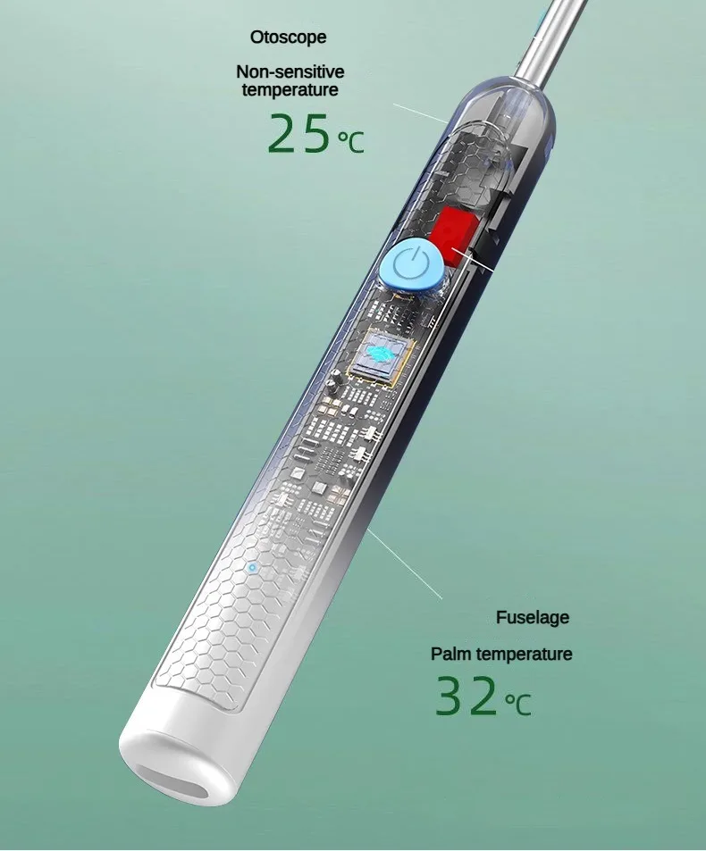 Wireless Visual Silicone Ear Spoon Endoscope Earpick Camera Otoscope Safe Ear Cleaner for Kids & Adults - Image 9