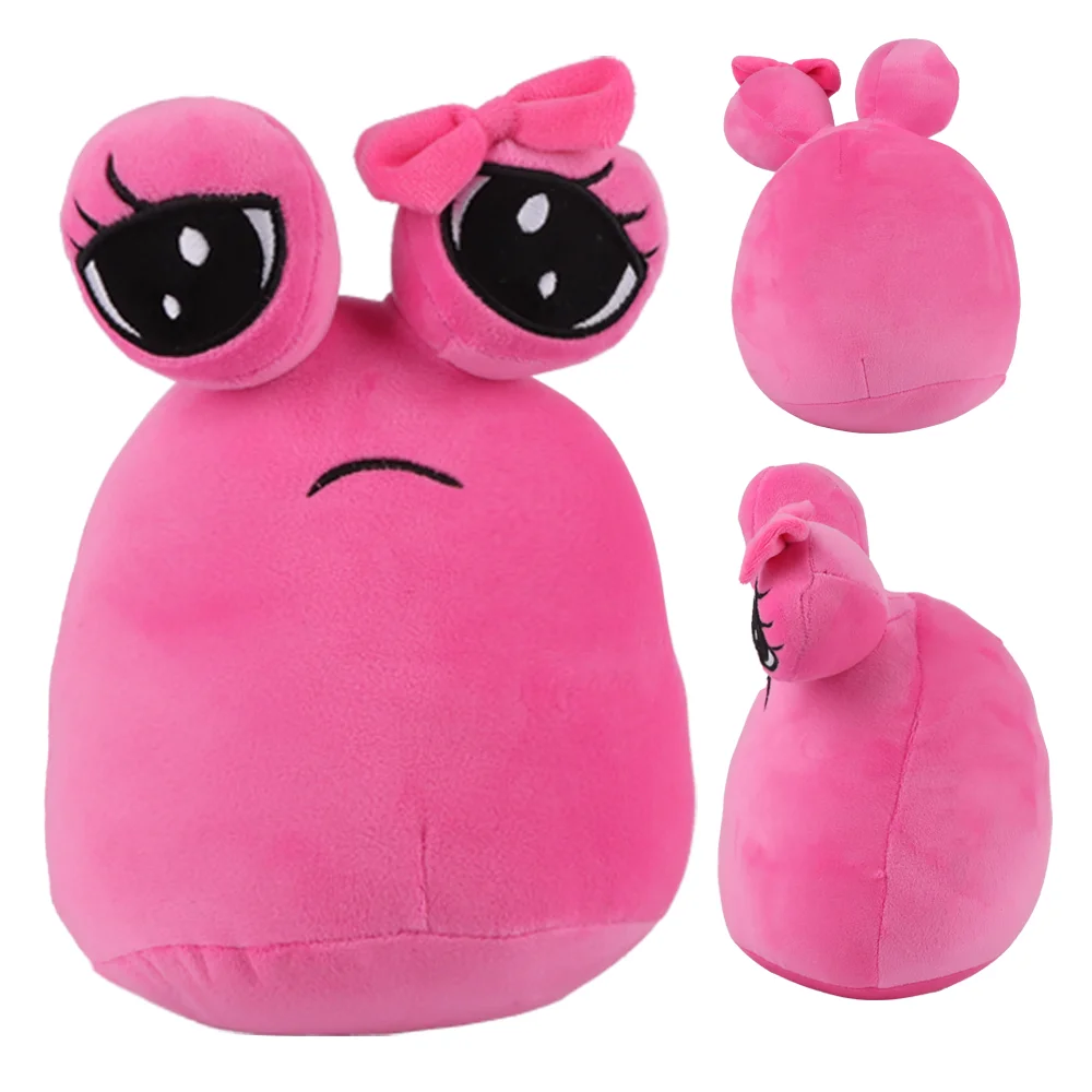 Kawaii Cartoon Plush Toys Anime My Pet Alien Pou Doll Stuffed Animal Toy Children's Christmas Birthday Gift Bedroom Sofa Decor - Image 6