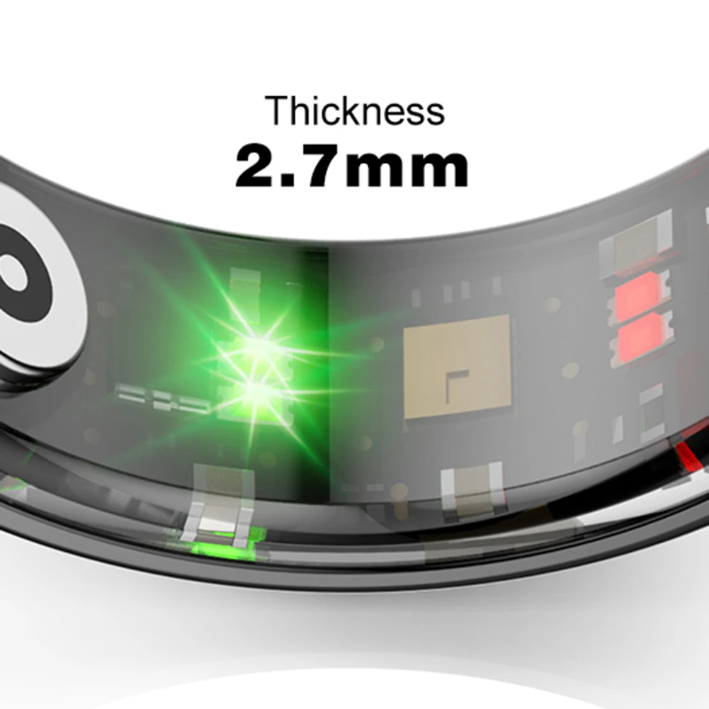 For Xiaomi Smart Ring Men Women Military Grade Titanium Steel Shell Health Monitoring IP68 & 3ATM Waterproof Multi-sport Modes - Image 5