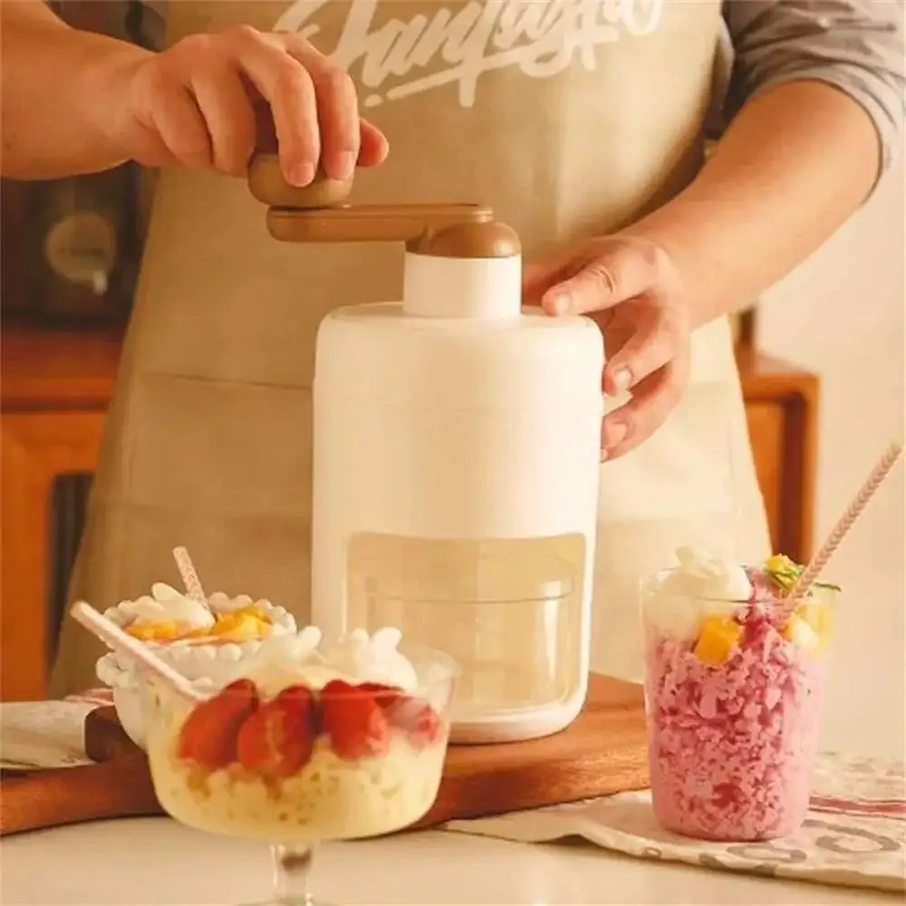 Diy Household Hand-Operated Shaved Ice Milk Shake Making Smoothie Machine Kitchen Hand Ice Breaker Mein Mein Ice Shaved Ice - Image 2