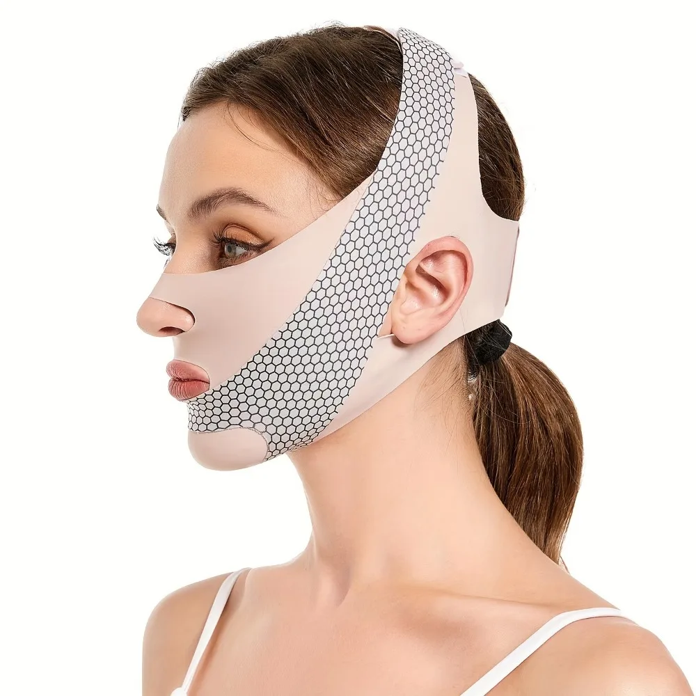 Face Slimming Bandage V Line Face Shaper Double Chin Reducer Face Lifting Belt Anti Wrinkle Facial Massager Women Skin Care Tool - Image 11