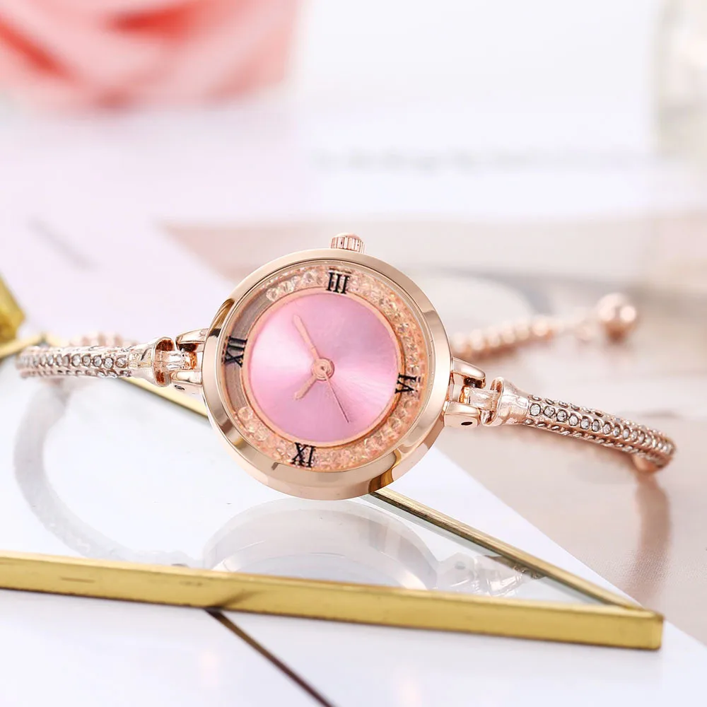 Fashion Women's Watch Fine Strap Female Analog Quartz Watches Clock Relojes - Image 3