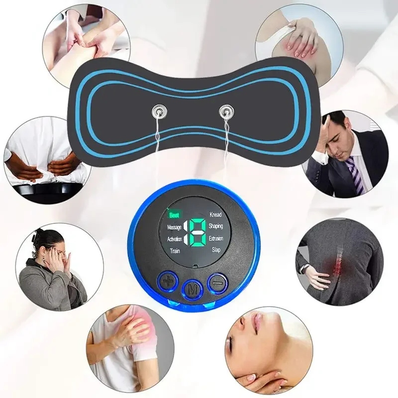Intelligent Mini Electric Neck Massager Charging Portable Shoulder and Neck Neck Massage Patch with Multiple Adjustable Levels - Image 9