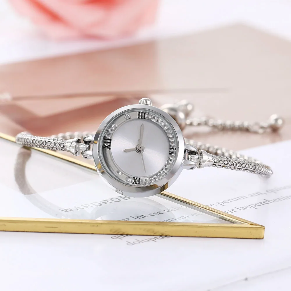 Fashion Women's Watch Fine Strap Female Analog Quartz Watches Clock Relojes - Image 4