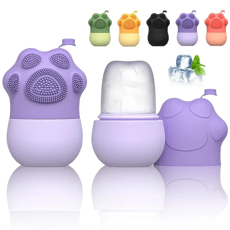 Silicone Ice Face Roller Facial Cube Roller Trays Beauty Lifting Massage Ball Contouring Treatment Reduce Acne Skin Care Tool - Image 9