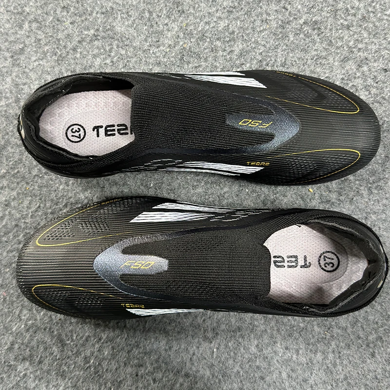 Original Soccer Shoes For Men Studded Society Cleats Indoor Training Football Field Boots Non Slip Ultralight Man Football Shoes - Image 11