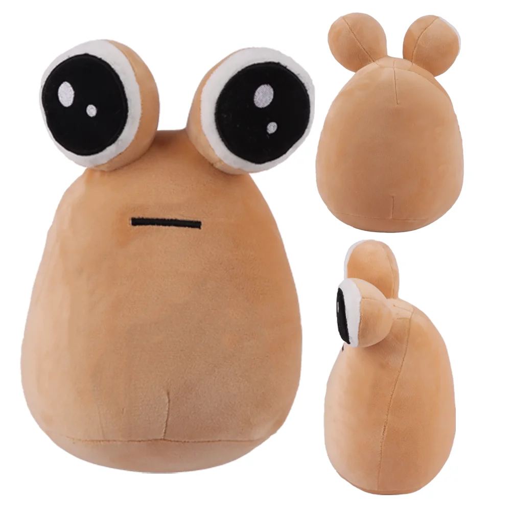 Kawaii Cartoon Plush Toys Anime My Pet Alien Pou Doll Stuffed Animal Toy Children's Christmas Birthday Gift Bedroom Sofa Decor - Image 3