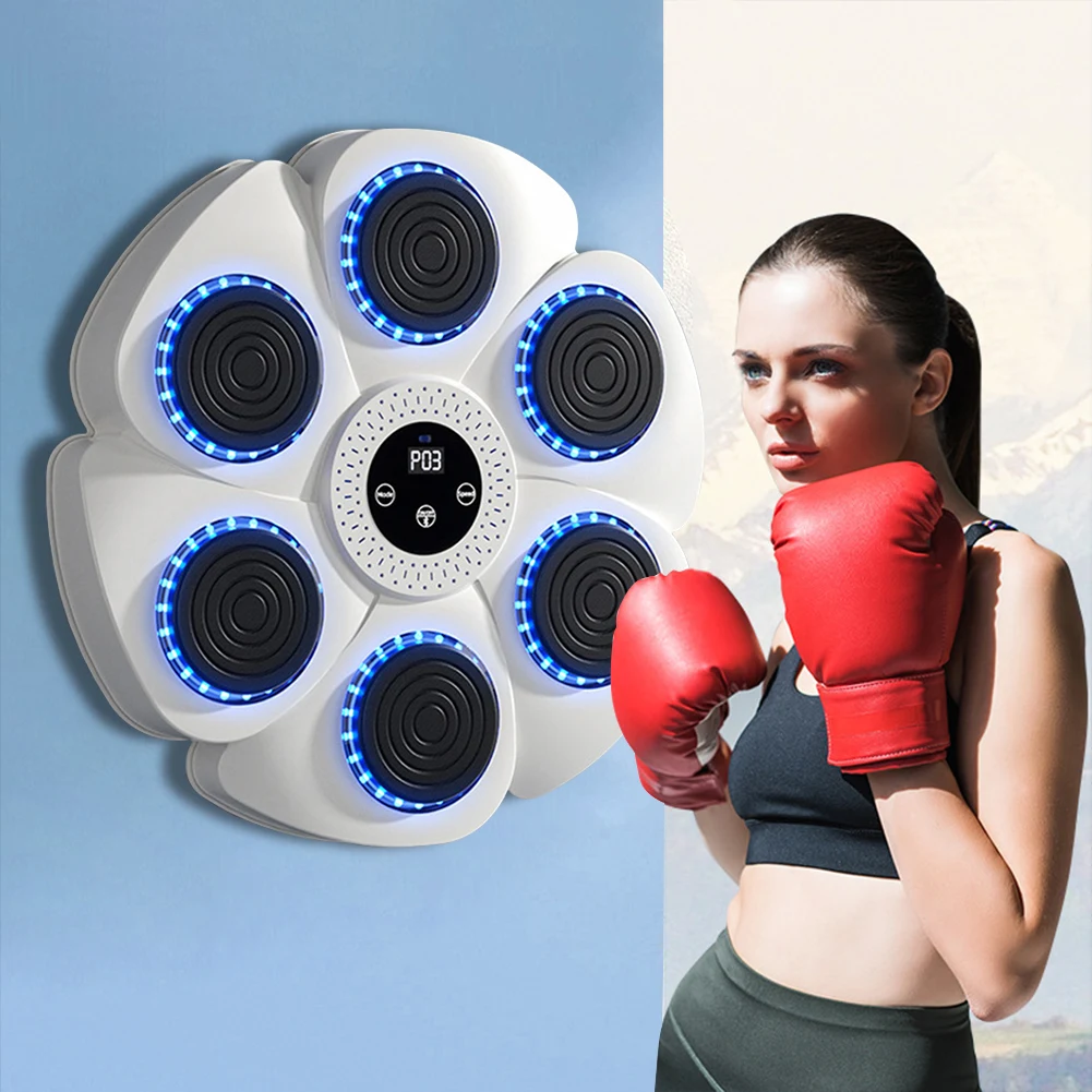 Smart Music Boxing Machine Boxing Training Wall Target Adult Children Sports Fitness Boxing Trainer Home Punching Equipment - Image 9