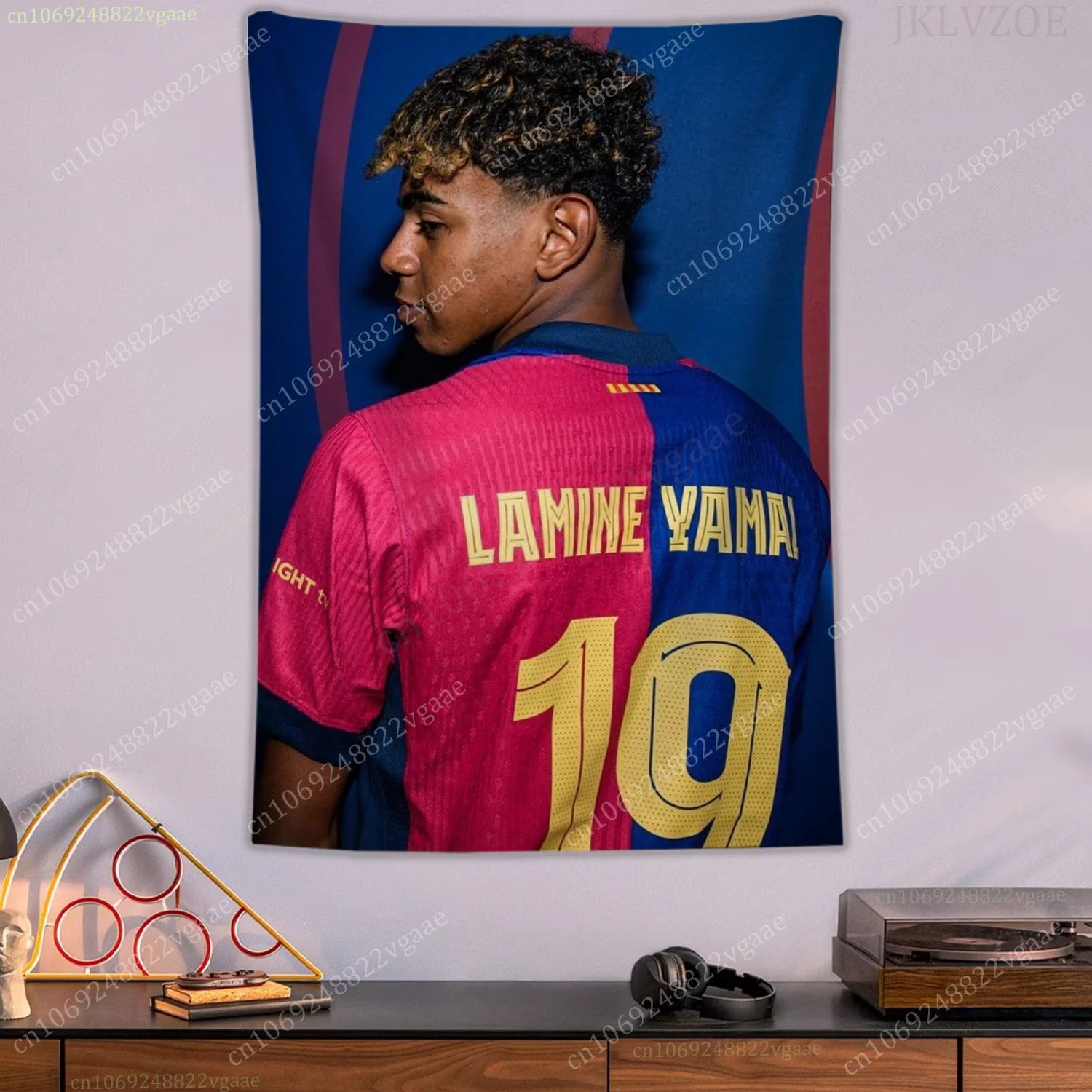 2025 Yamal Tapestry Man Spain Poster Football Wall Tapestries For Bedroom Decoration Aesthetic Tapices Flag Barcelona Wallpaper - Image 3