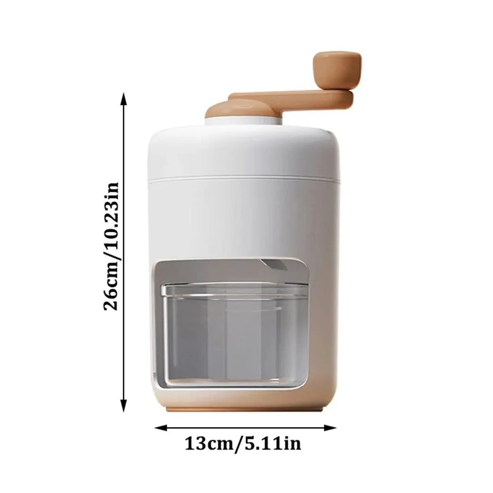 Diy Household Hand-Operated Shaved Ice Milk Shake Making Smoothie Machine Kitchen Hand Ice Breaker Mein Mein Ice Shaved Ice - Image 12