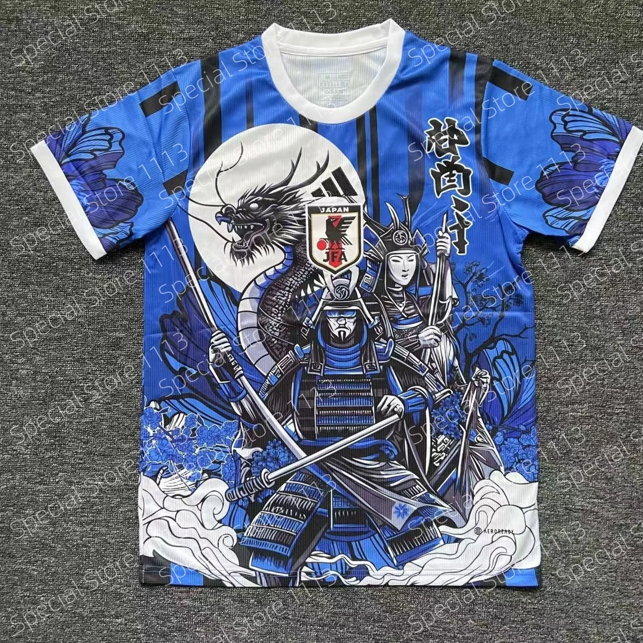 2025 Japanese Football Suit Anime Style Fan Player Edition Polyester Breathable Quick Drying T-shirt for Casual Sports