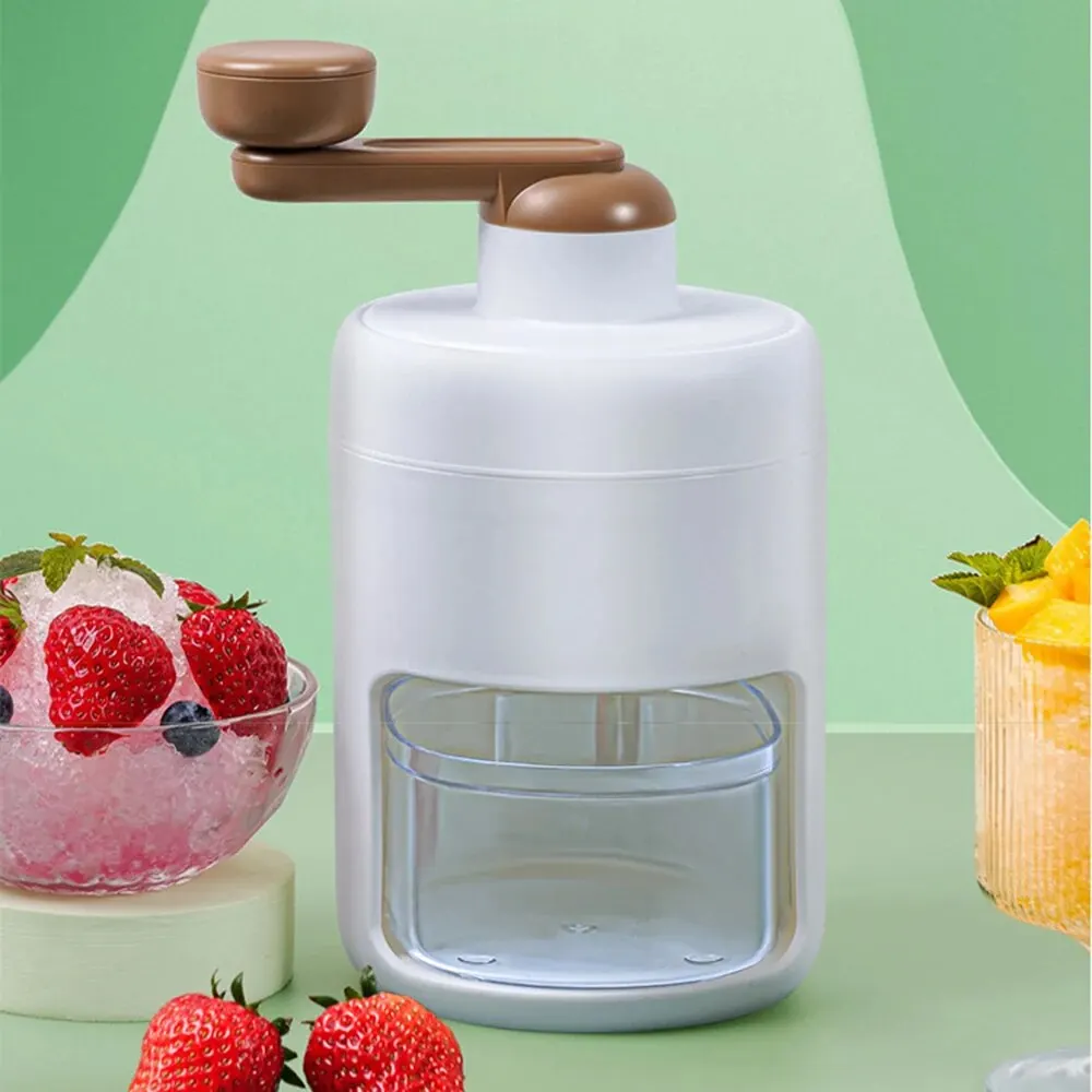 Diy Household Hand-Operated Shaved Ice Milk Shake Making Smoothie Machine Kitchen Hand Ice Breaker Mein Mein Ice Shaved Ice - Image 9