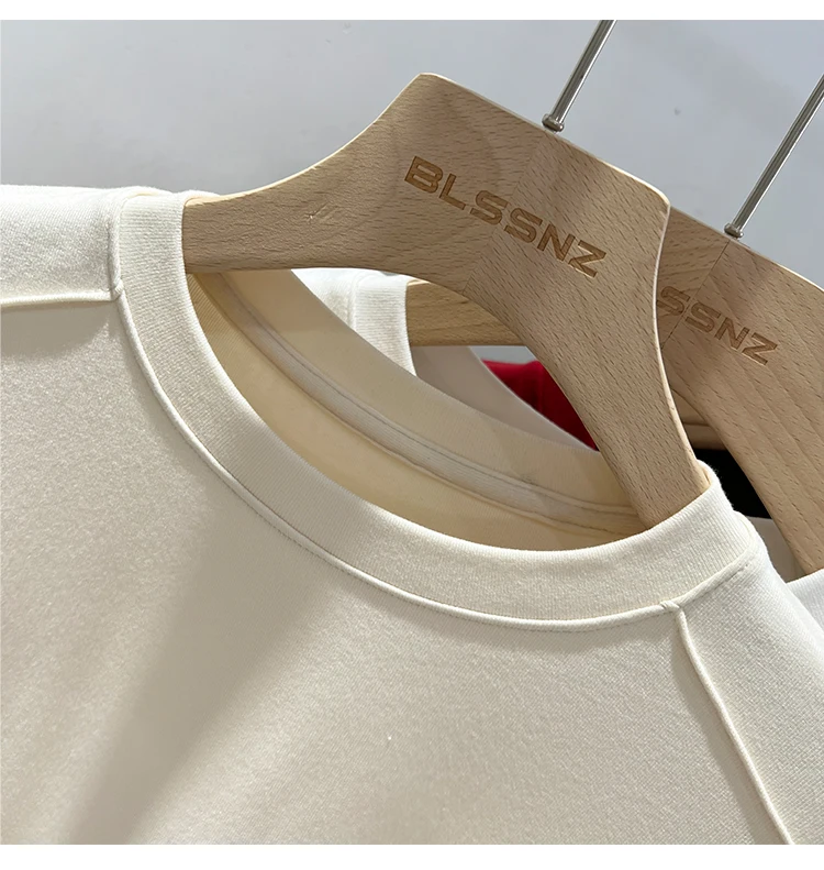 AOSSVIAO Summer white T-shirt Cotton female short-sleeved student versatile loose half-sleeve t-shirt Harajuku top trend - Image 9