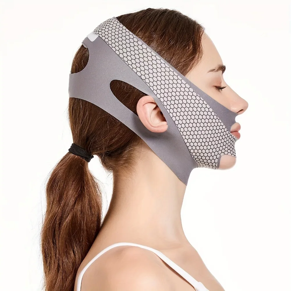 Face Slimming Bandage V Line Face Shaper Double Chin Reducer Face Lifting Belt Anti Wrinkle Facial Massager Women Skin Care Tool - Image 12
