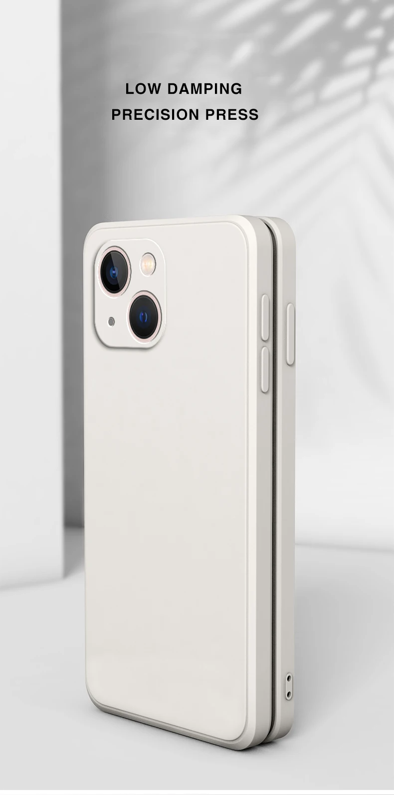 Square Square Liquid Silicone Phone Case for iPhone 14 Plus 11 12 13 14 Pro Max 12 13 mini Luxury Camera Protective Cover - Image 9