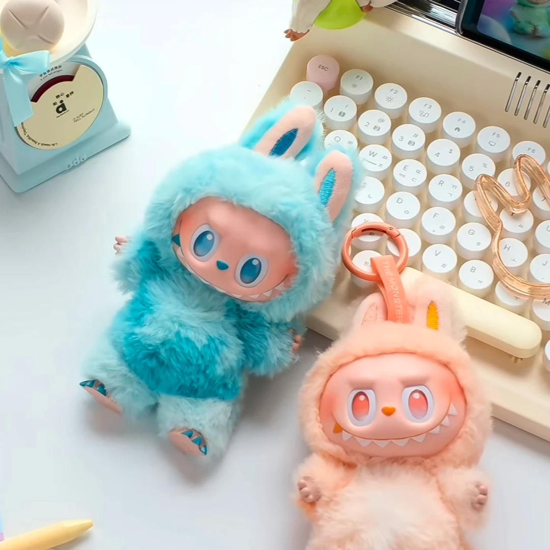 2025 hot doll Labu V3 Blind Box Toy Cartoon Characters Mysterious Surprise Vinyl Face Plush Doll Doll Keychain Children's Gift - Image 13