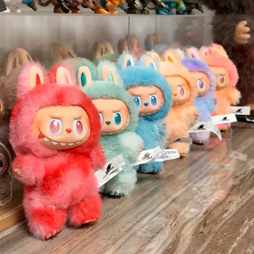 2025 hot doll Labu V3 Blind Box Toy Cartoon Characters Mysterious Surprise Vinyl Face Plush Doll Doll Keychain Children's Gift - Image 9