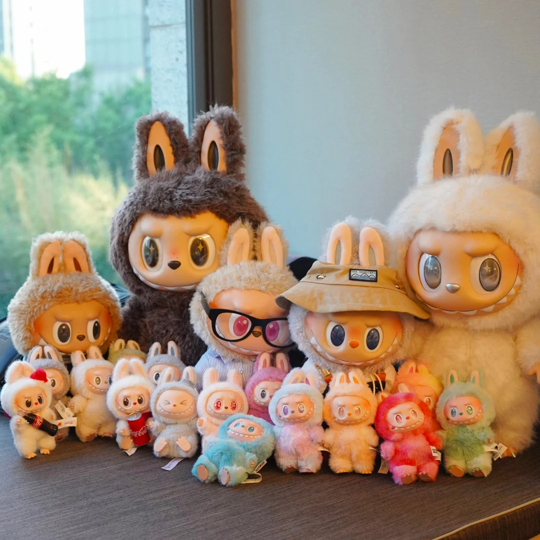 2025 hot doll Labu V3 Blind Box Toy Cartoon Characters Mysterious Surprise Vinyl Face Plush Doll Doll Keychain Children's Gift - Image 7