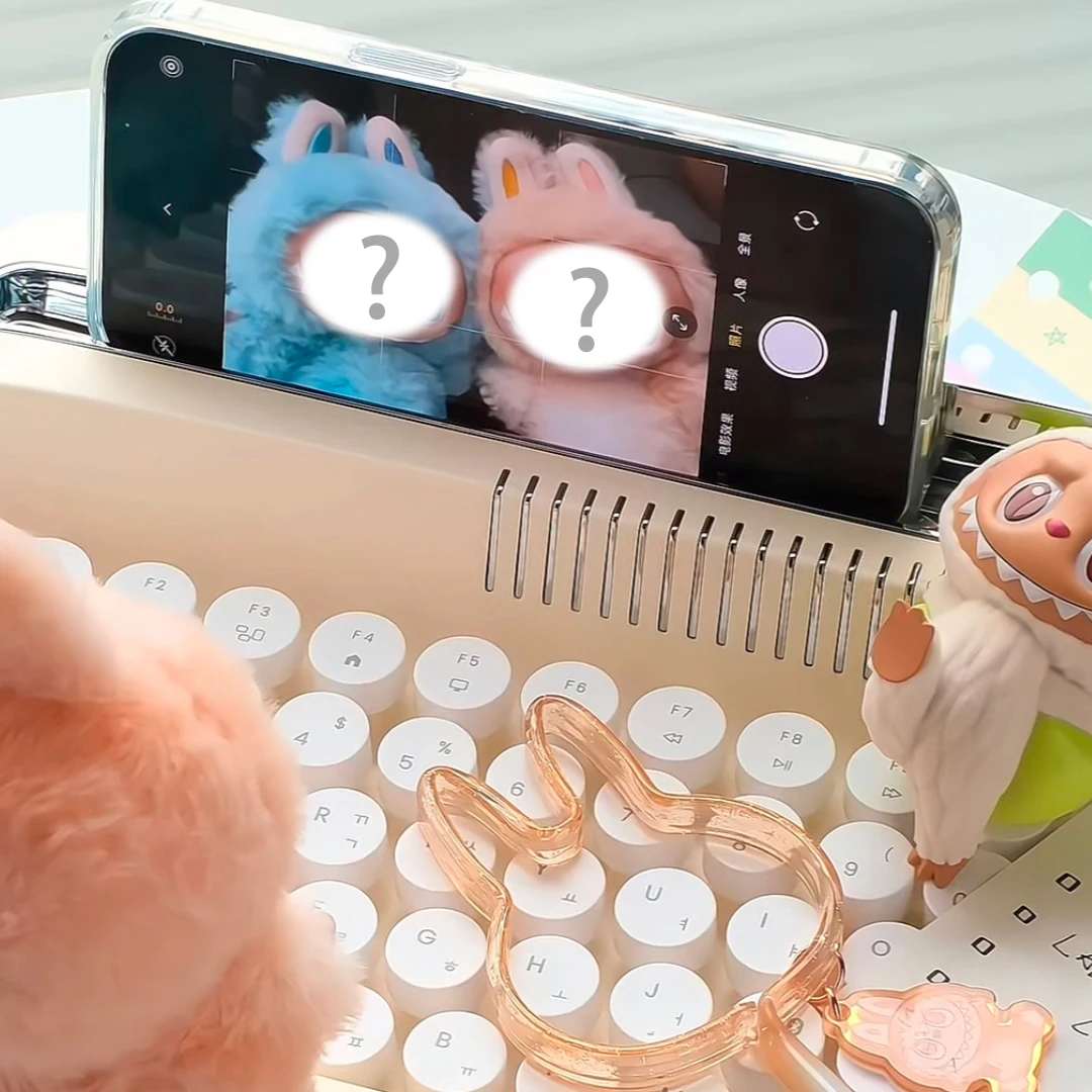 2025 hot doll Labu V3 Blind Box Toy Cartoon Characters Mysterious Surprise Vinyl Face Plush Doll Doll Keychain Children's Gift - Image 5