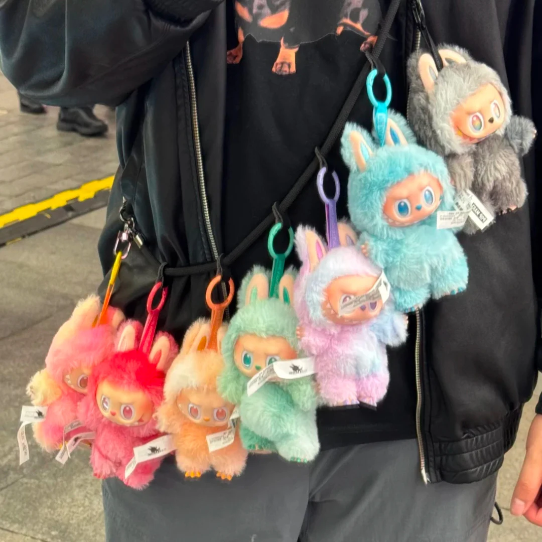 2025 hot doll Labu V3 Blind Box Toy Cartoon Characters Mysterious Surprise Vinyl Face Plush Doll Doll Keychain Children's Gift - Image 14