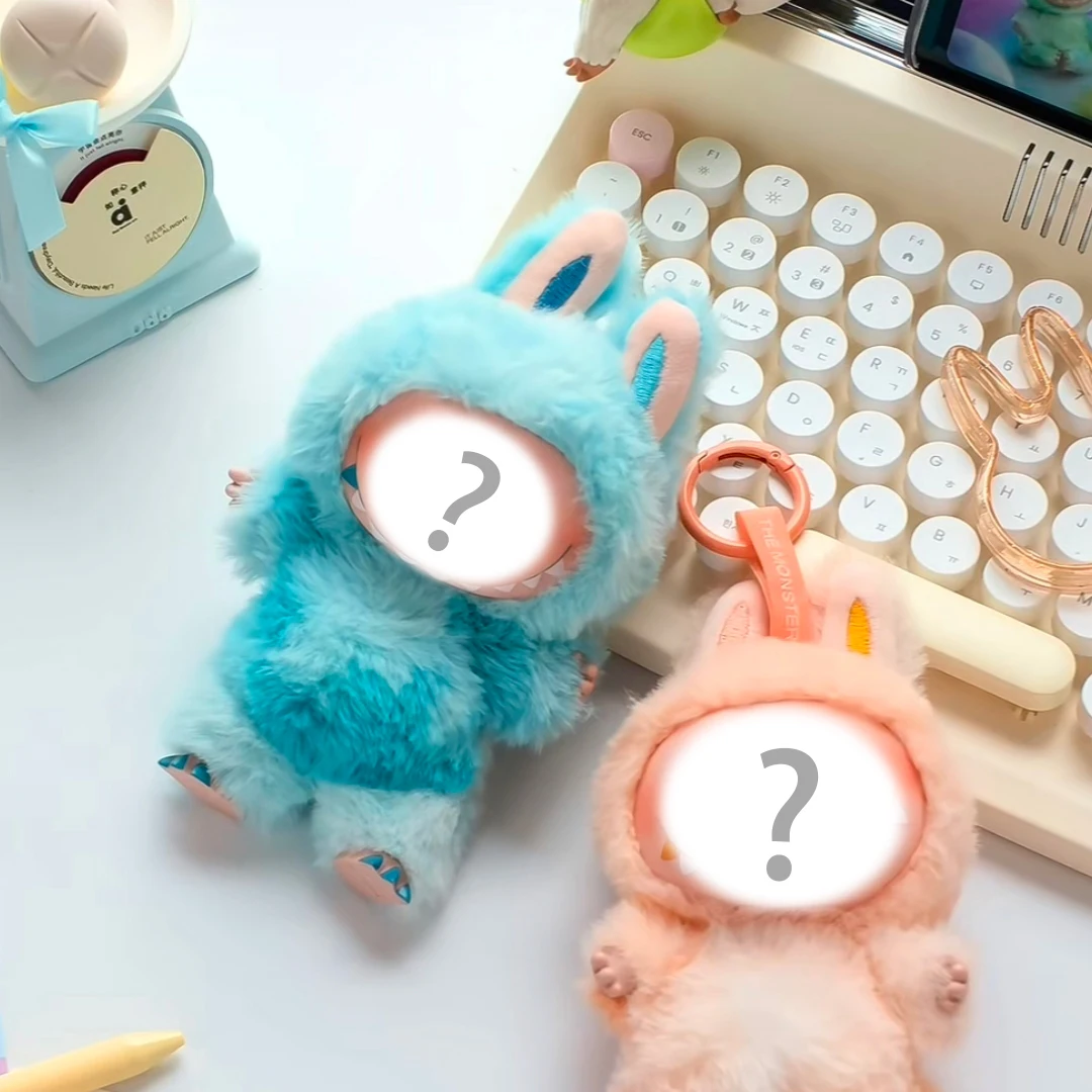 2025 hot doll Labu V3 Blind Box Toy Cartoon Characters Mysterious Surprise Vinyl Face Plush Doll Doll Keychain Children's Gift - Image 6