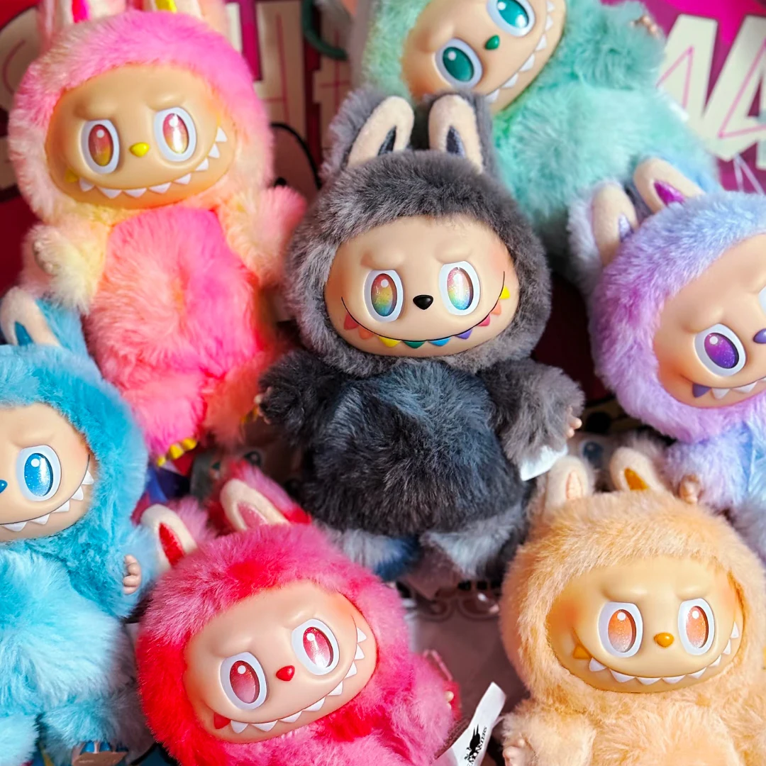 2025 hot doll Labu V3 Blind Box Toy Cartoon Characters Mysterious Surprise Vinyl Face Plush Doll Doll Keychain Children's Gift - Image 8