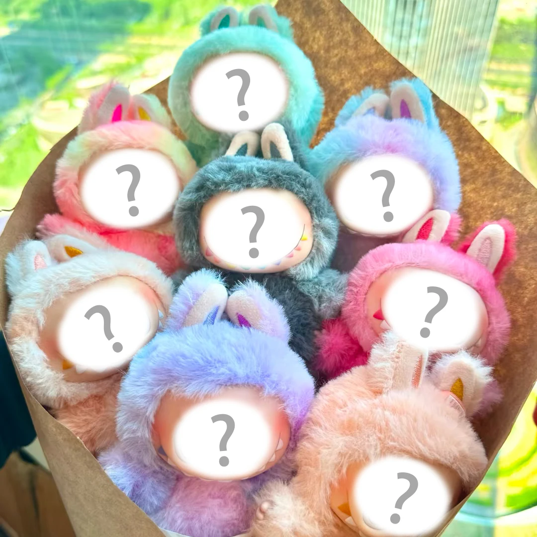 2025 hot doll Labu V3 Blind Box Toy Cartoon Characters Mysterious Surprise Vinyl Face Plush Doll Doll Keychain Children's Gift - Image 2